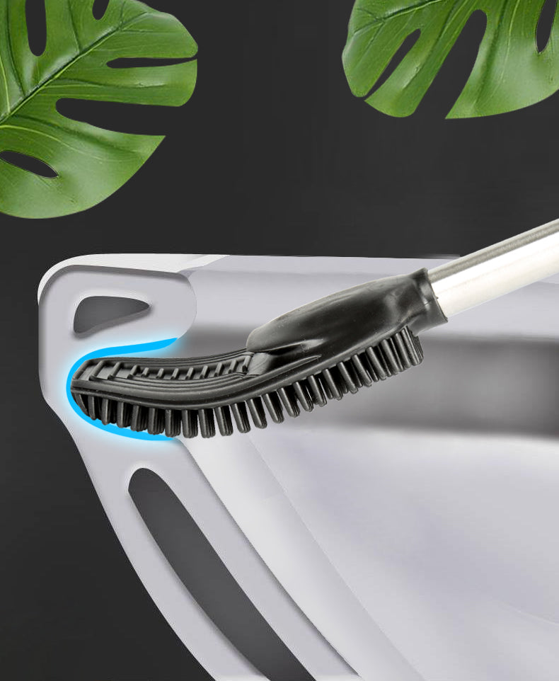 3 In 1 Flexible Toilet Brush