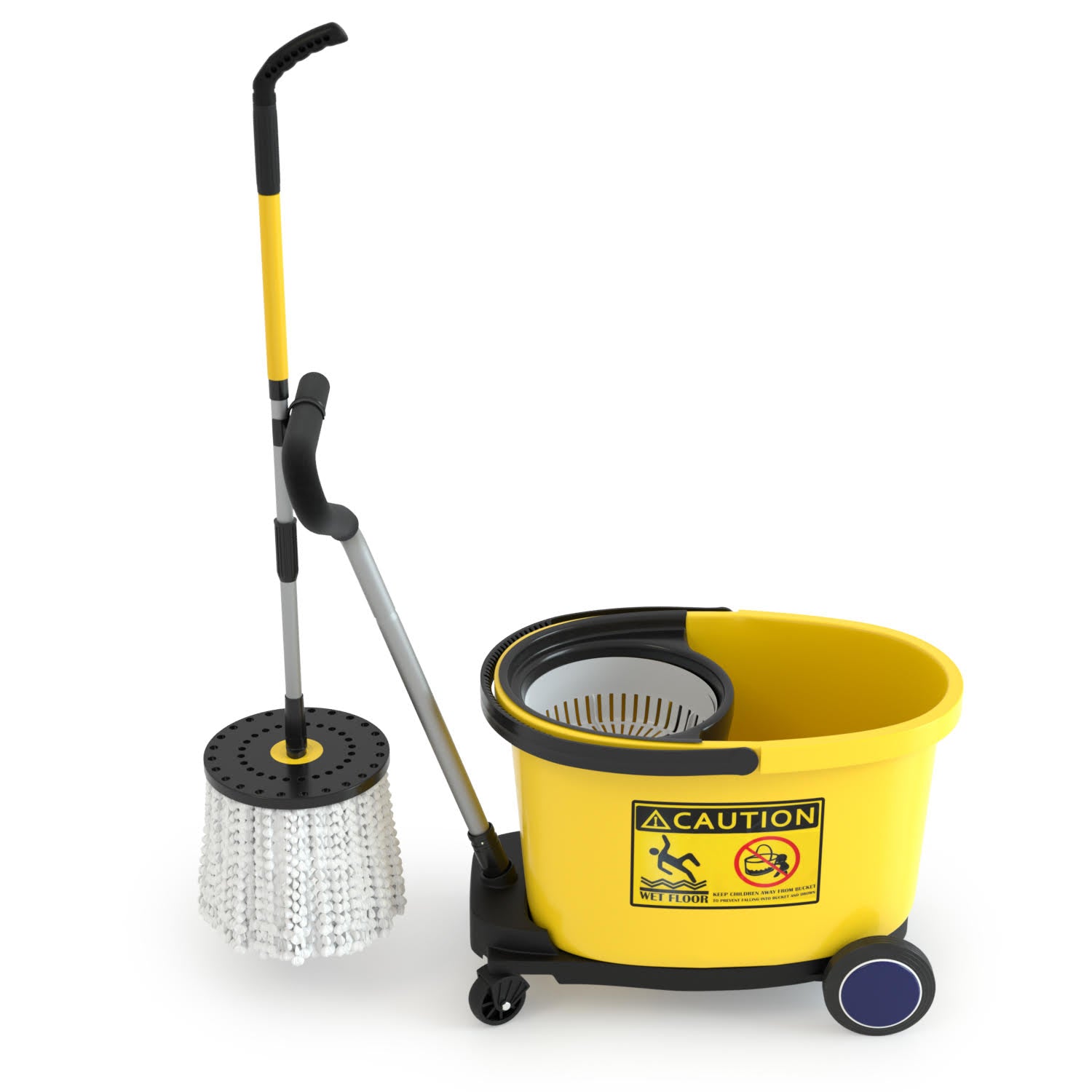 5x Professional Spin Mop PAPA Replacement Mop Heads - www.rene.ie