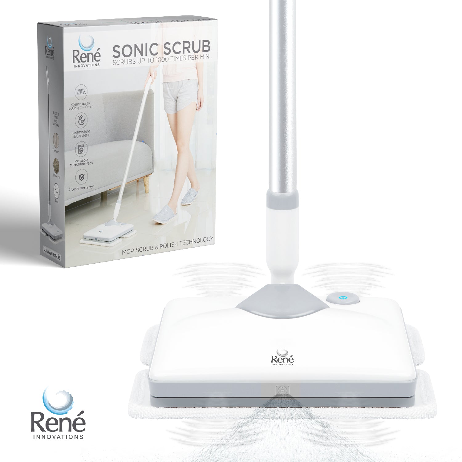 Sonic Mop Cordless Floor Cleaning System