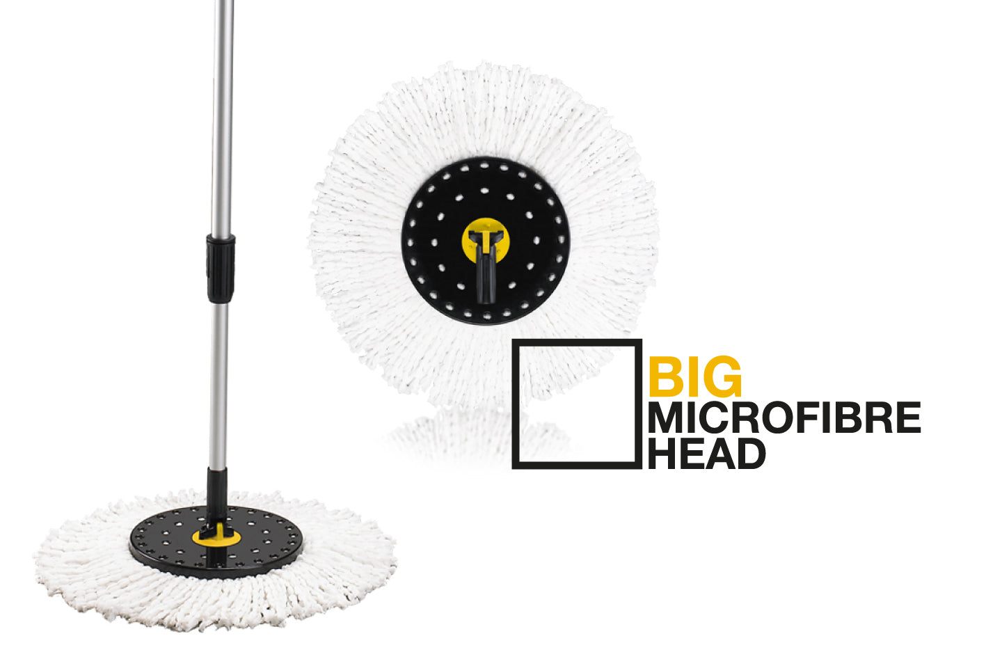 5x Professional Spin Mop PAPA Replacement Mop Heads - www.rene.ie