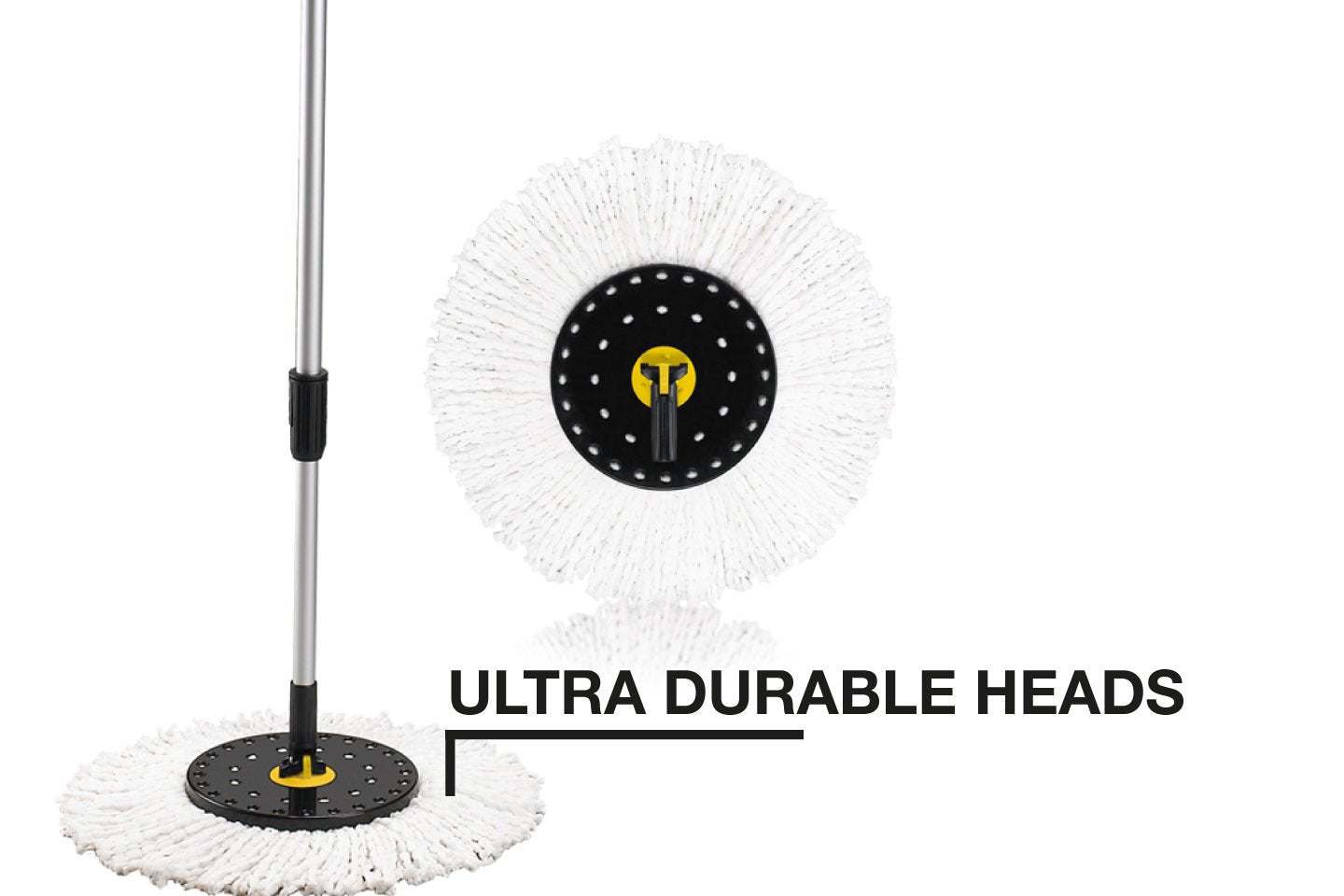 5x Professional Spin Mop PAPA Replacement Mop Heads - www.rene.ie